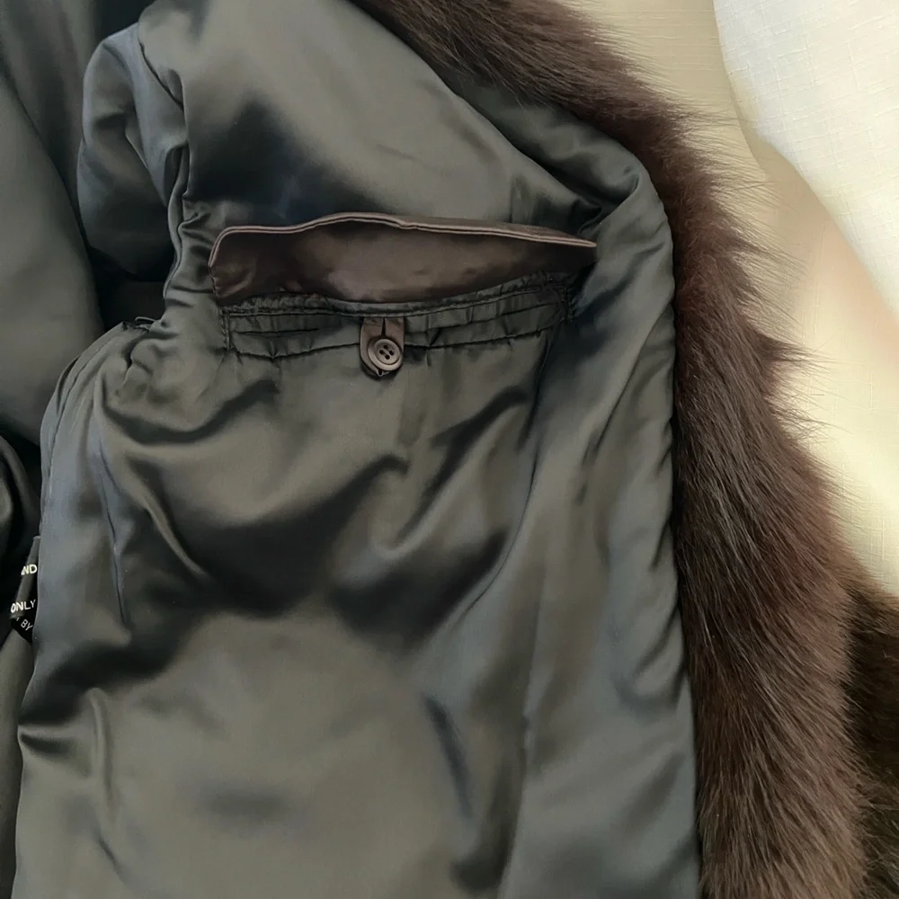 Vintage / Mink~Fox Fur Coat / Luxurious & Stunning - Picture 10 of 16